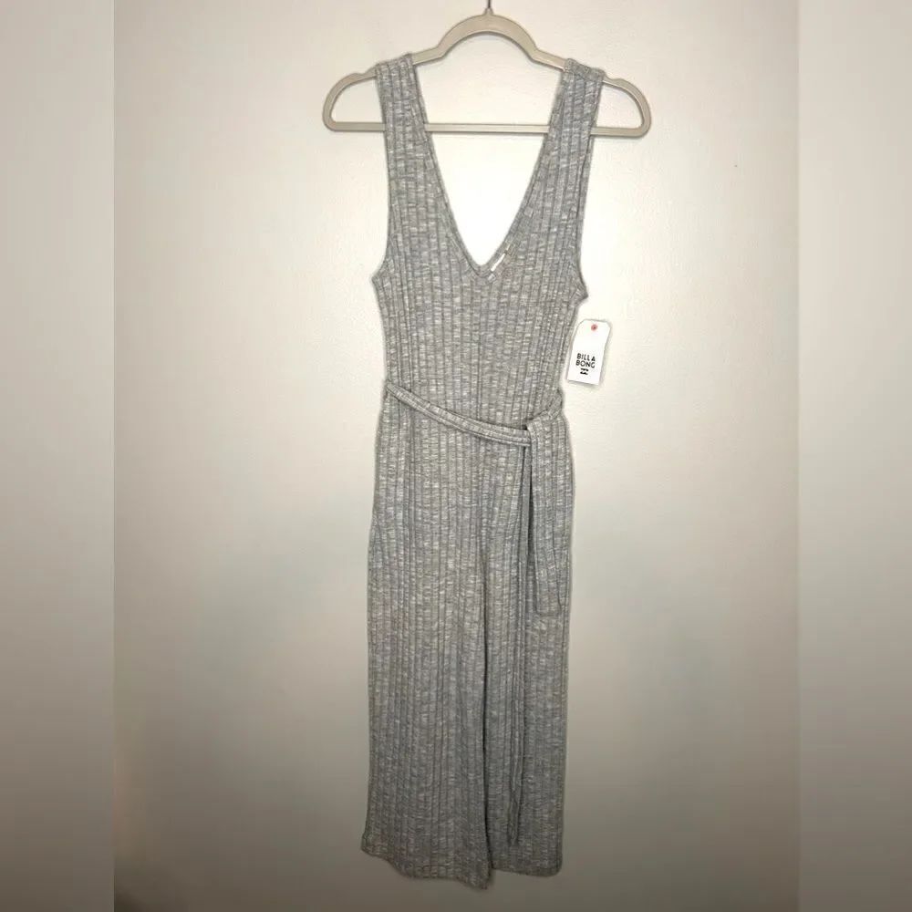 Billabong Ribbed Jumpsuit NWT